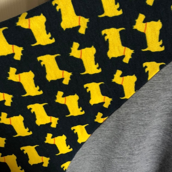 LulaRoe Dog Print Randy Large - Picture 2 of 4